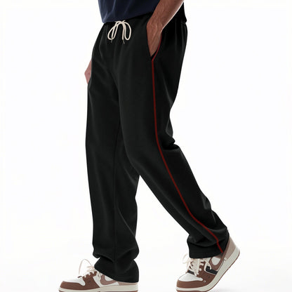 Comfortable Cotton Pants with Elastic Waist and Pockets
