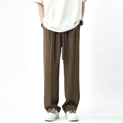 Comfortable Loose Fit High Waist Trousers for Men - Nocini