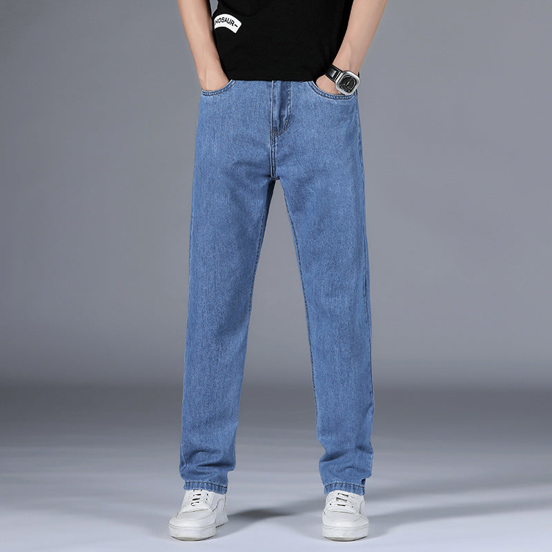 Regular Fit Men's Straight Leg Jeans - Nocini
