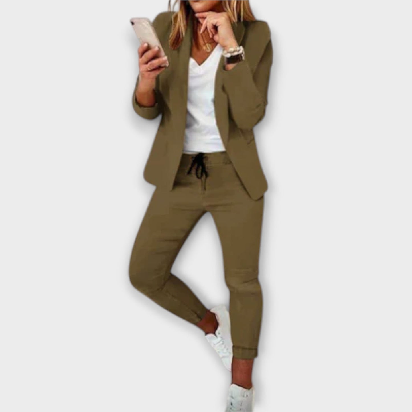 Classic Women's Blazer Suit