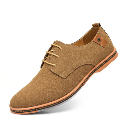 Luxury Suede Mens Formal Oxford Shoes