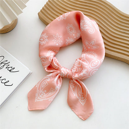 Luxurious Silk Patterned Scarf
