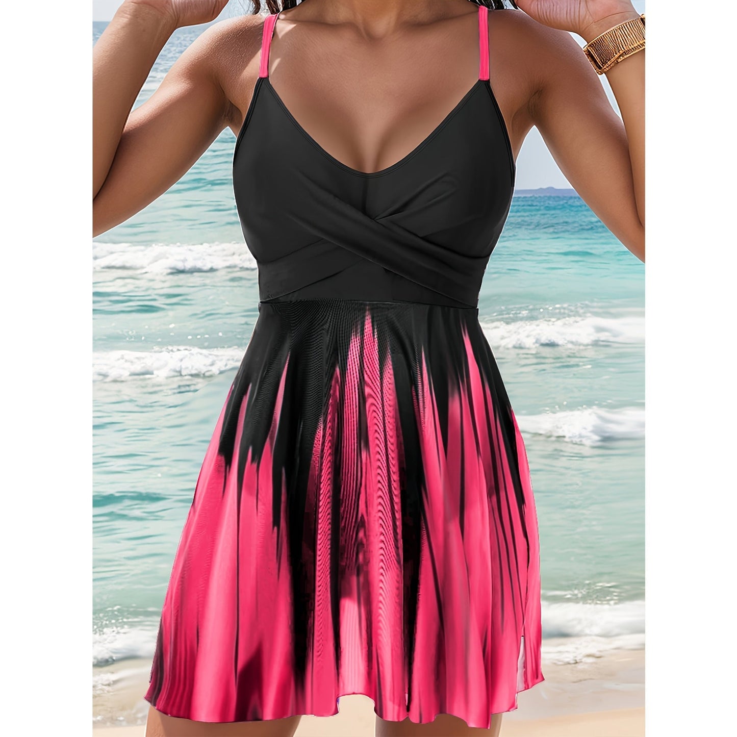 Flattering Wrap Swimwear for Women with Adjustable Straps - Nocini