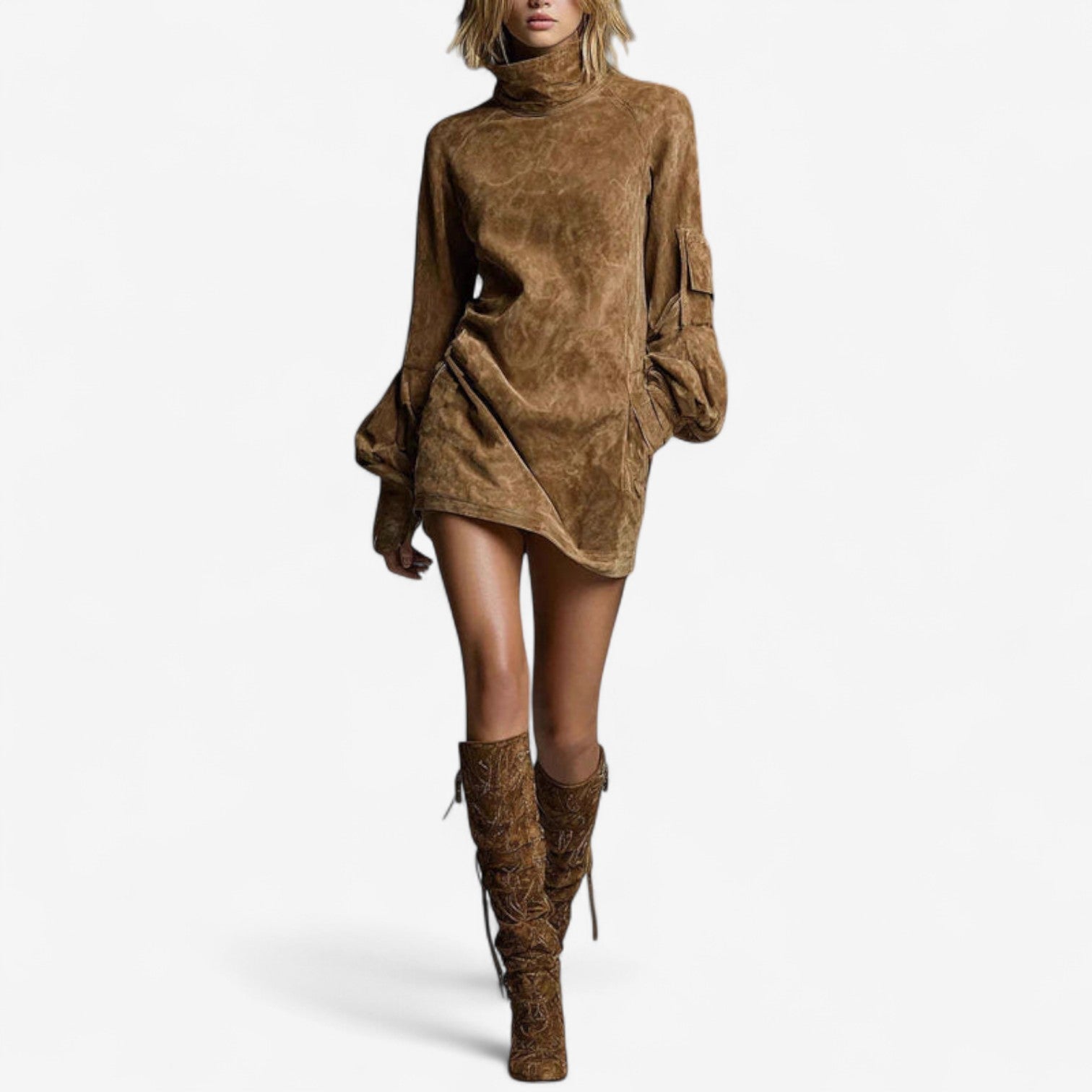 Chic Little Black Mini Dress - Olytrend
