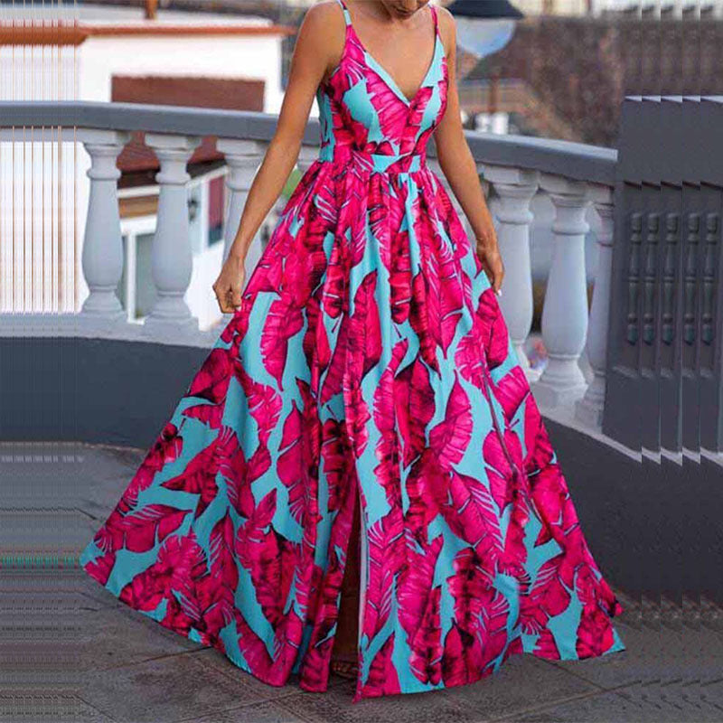 Long Sleeveless Summer Dress for Women - Nocini