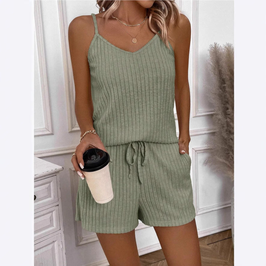 Comfy Women's Romper Soft V-Neck Jumpsuit