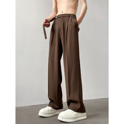 Comfortable Fit Men's Wide Leg Pants
