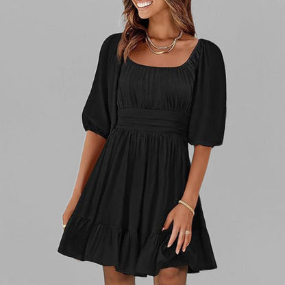 Casual Mini Cotton Dress for Women