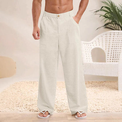 Comfortable Fit Men's Cotton Trousers