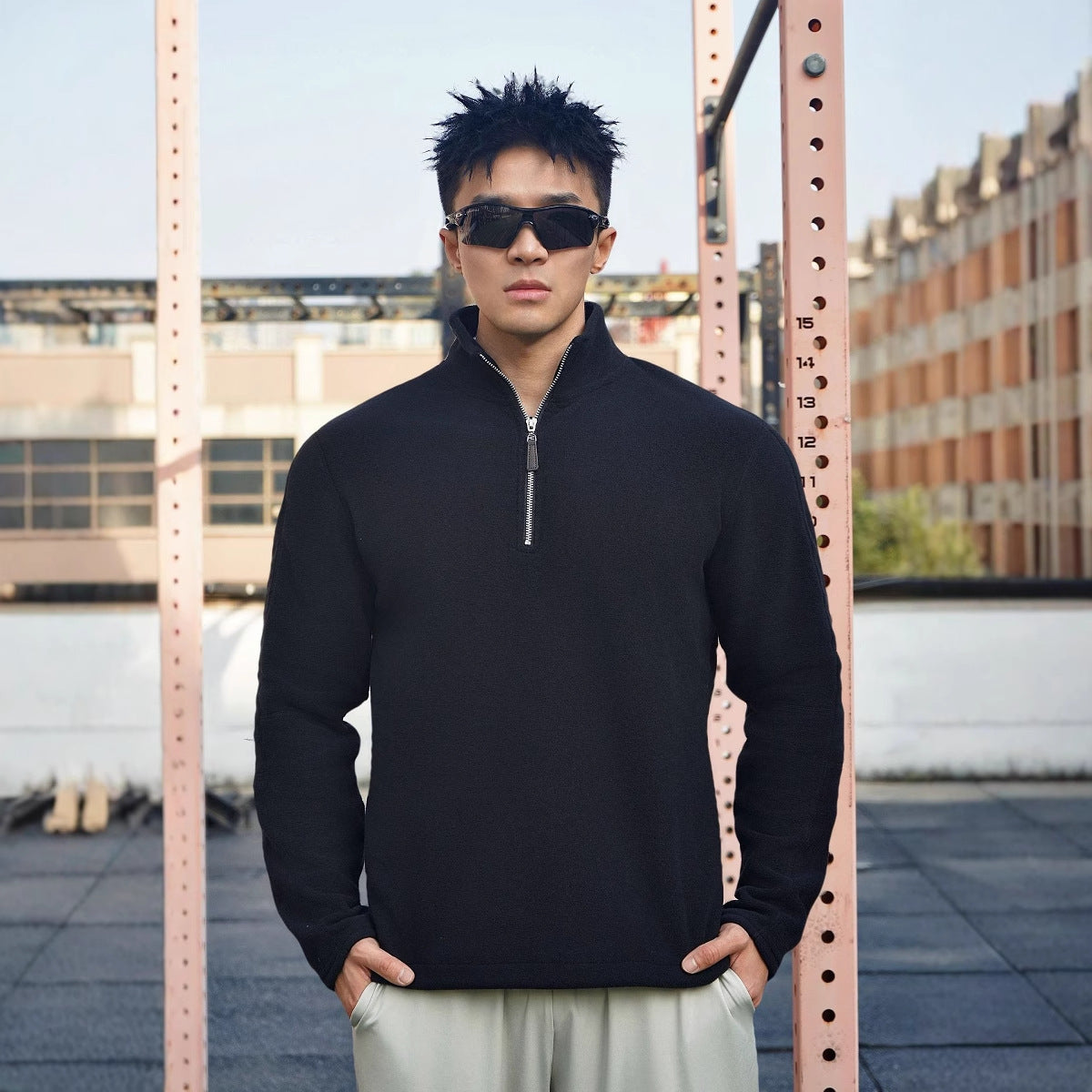 Cozy Men's Zip Up Fleece Jacket