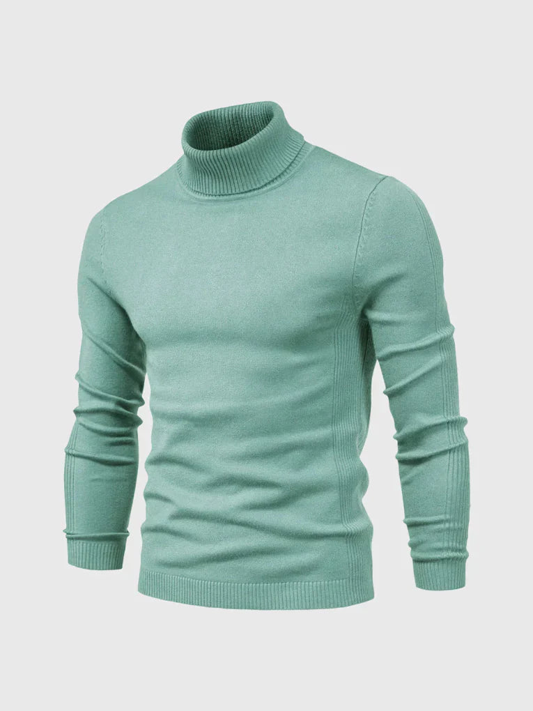 Soft Crew Neck Knit Sweater for Men
