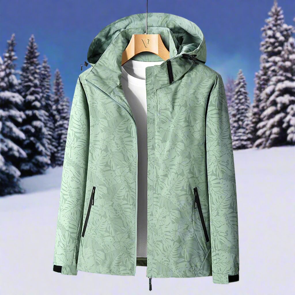 Waterproof Hooded Women's Zip Jacket