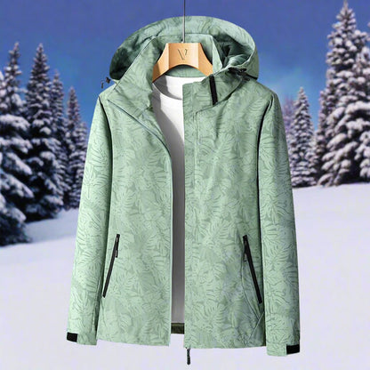 Waterproof Hooded Women's Zip Jacket