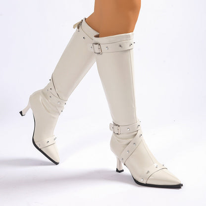 Clean Leather Ankle Boots
