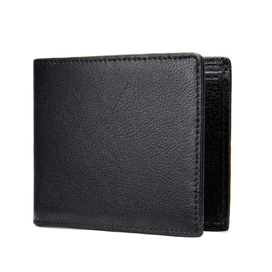 Leather Bifold Wallet with Multiple Card Pockets - Nocini