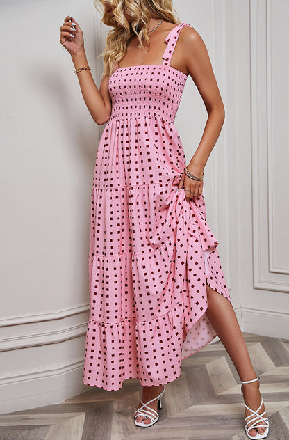 Flowy Long Sleeveless Summer Dress for Women