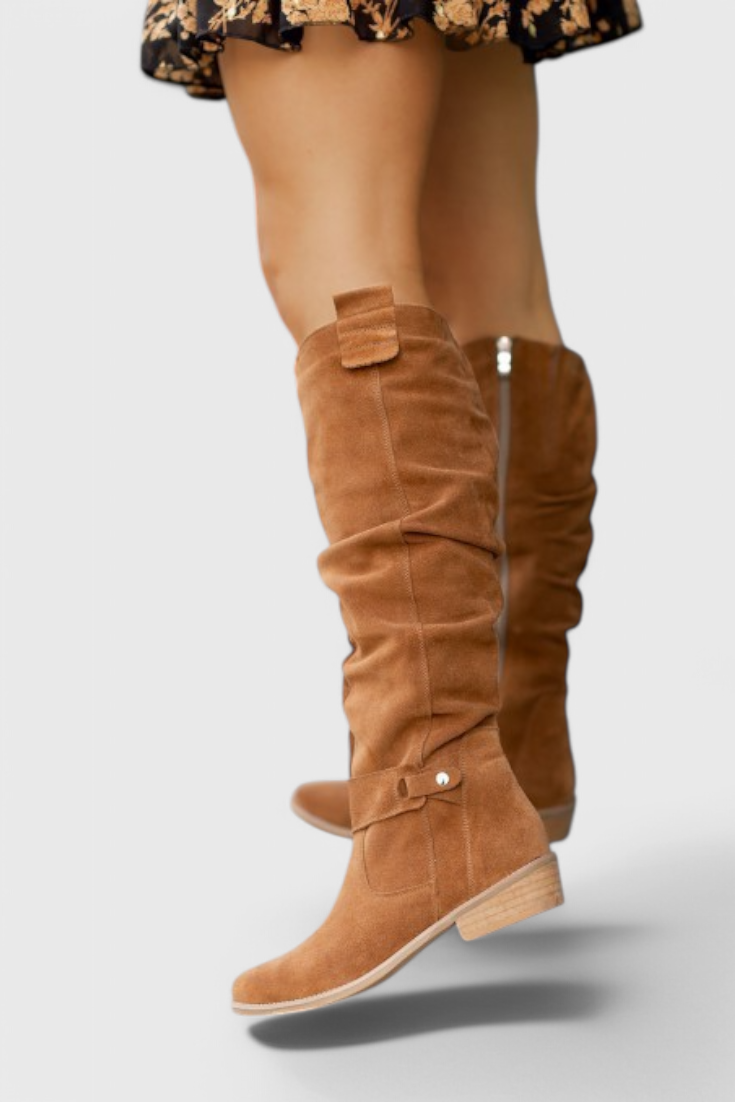 Classic Vintage Knee High Boots