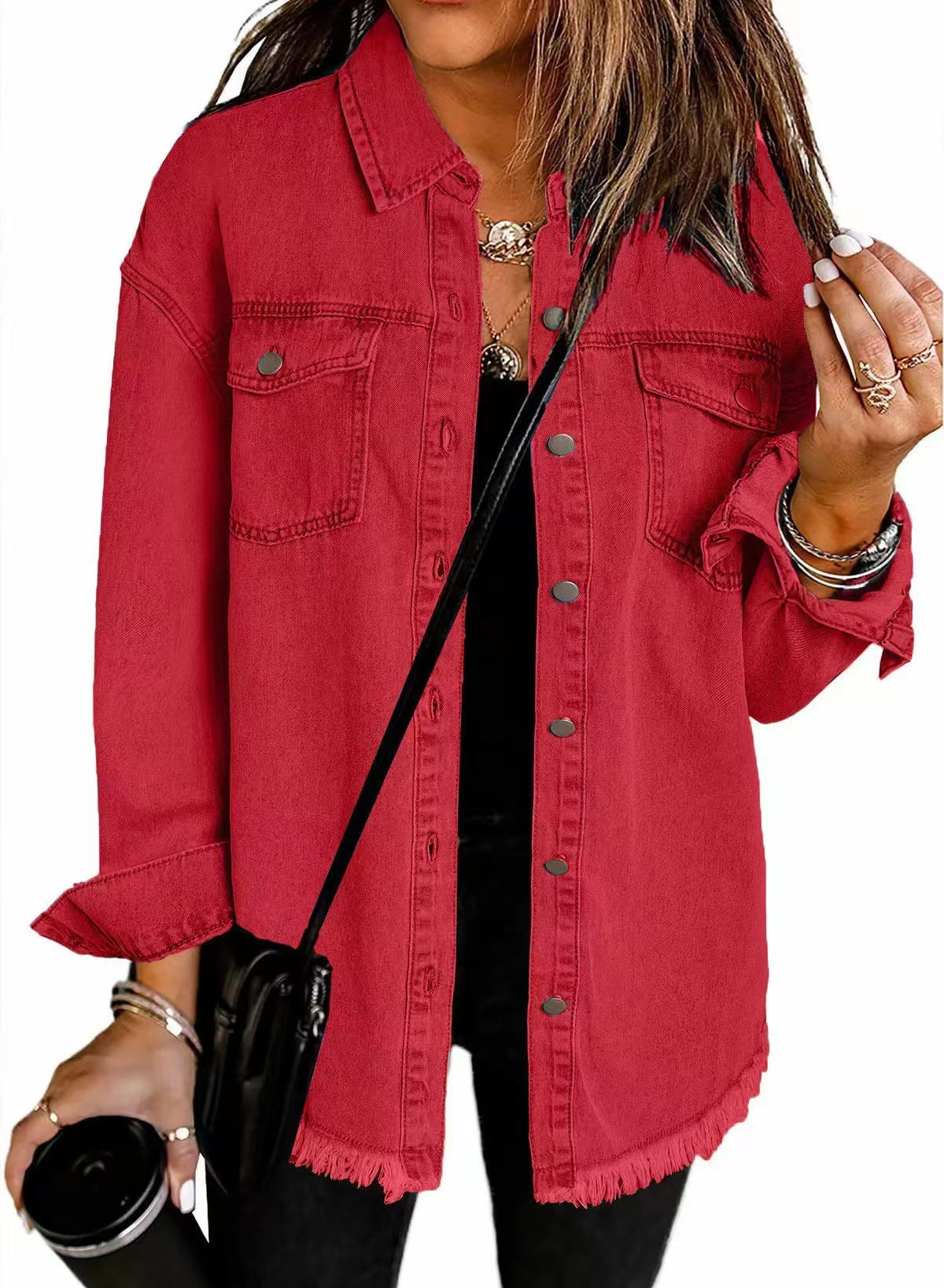 Timeless Casual Blue Jeans Jacket