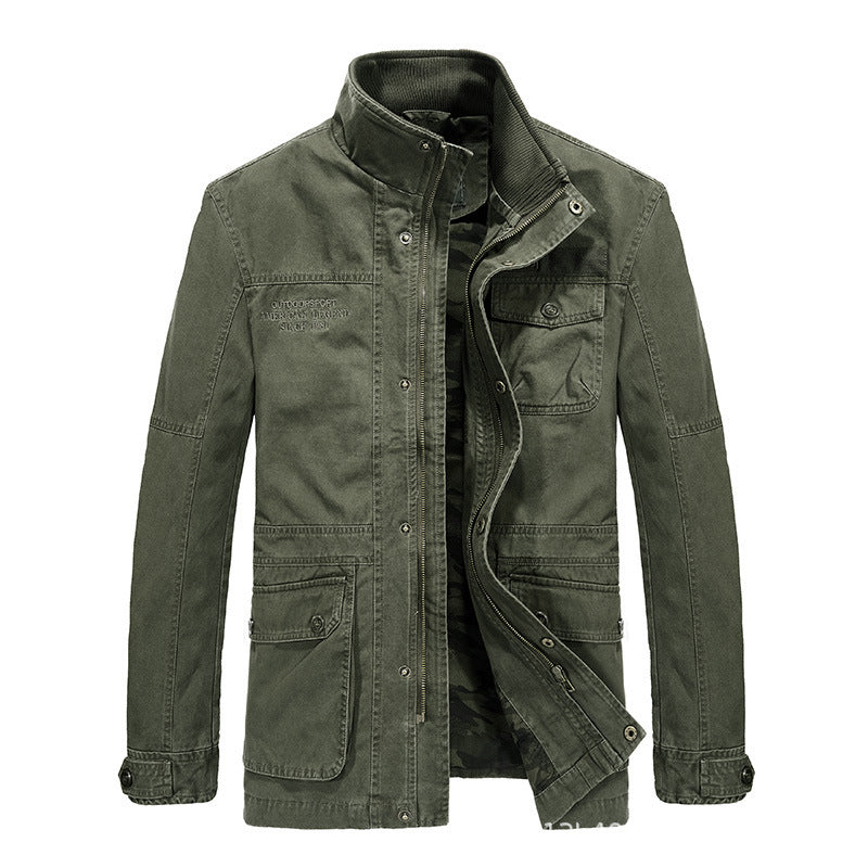 Classic Mens Cotton Work Jacket - Nocini
