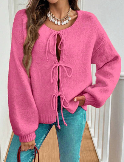 Chic Cable Knit Pullover Sweater