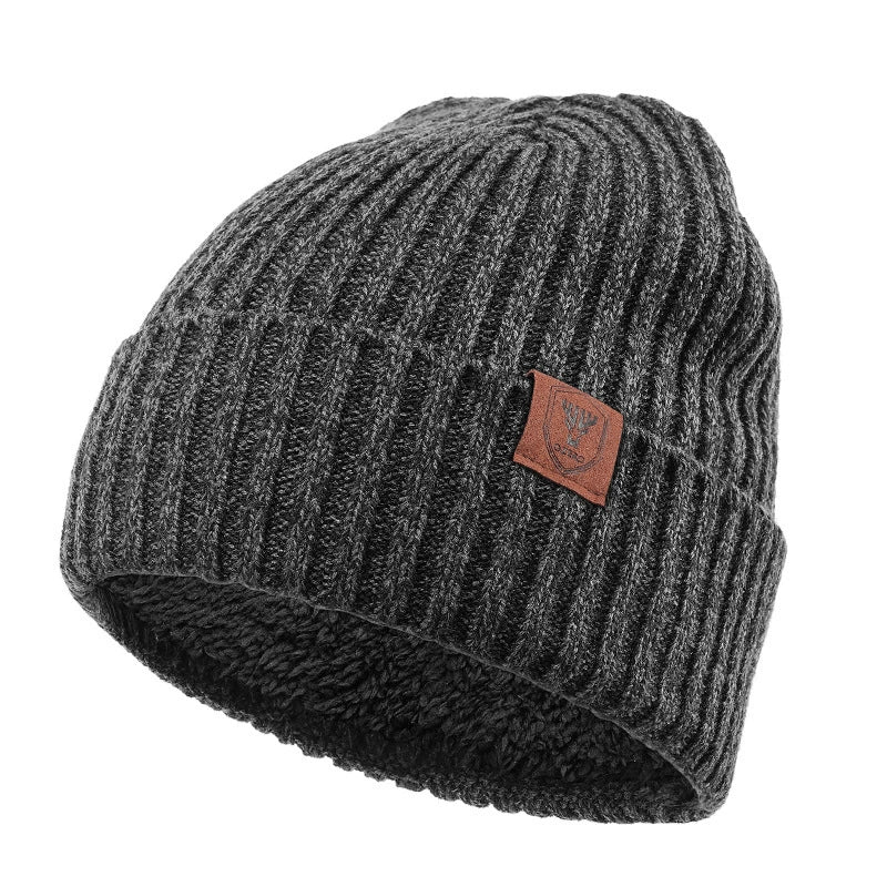Warm Thick Cuffed Winter Beanie - Nocini