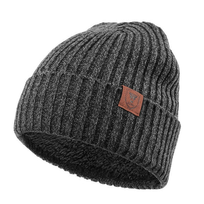 Warm Thick Cuffed Winter Beanie - Nocini