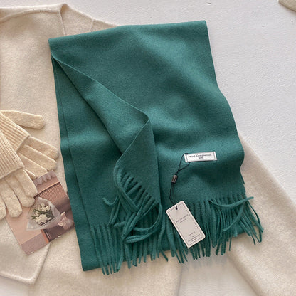 Cozy Lightweight Fringe Scarf Wrap