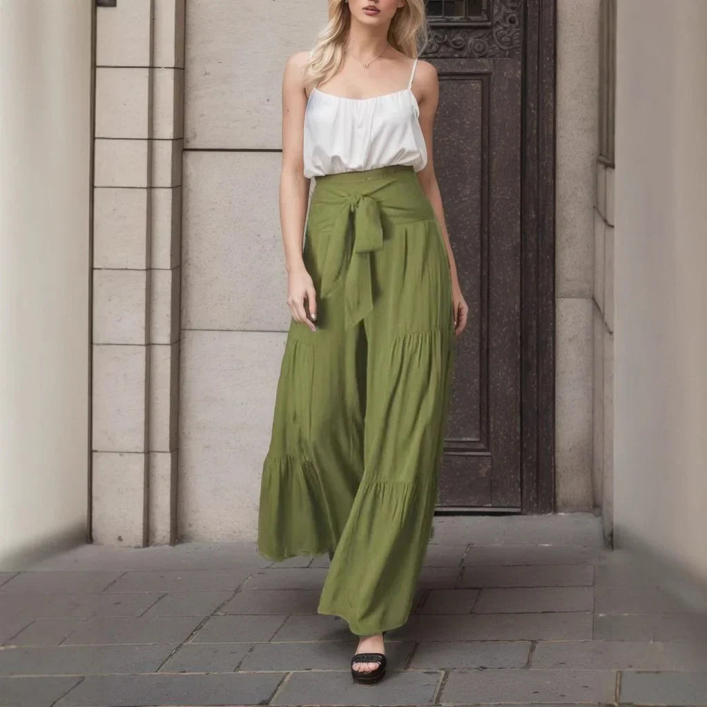 Comfortable Wide Leg Women's Culottes