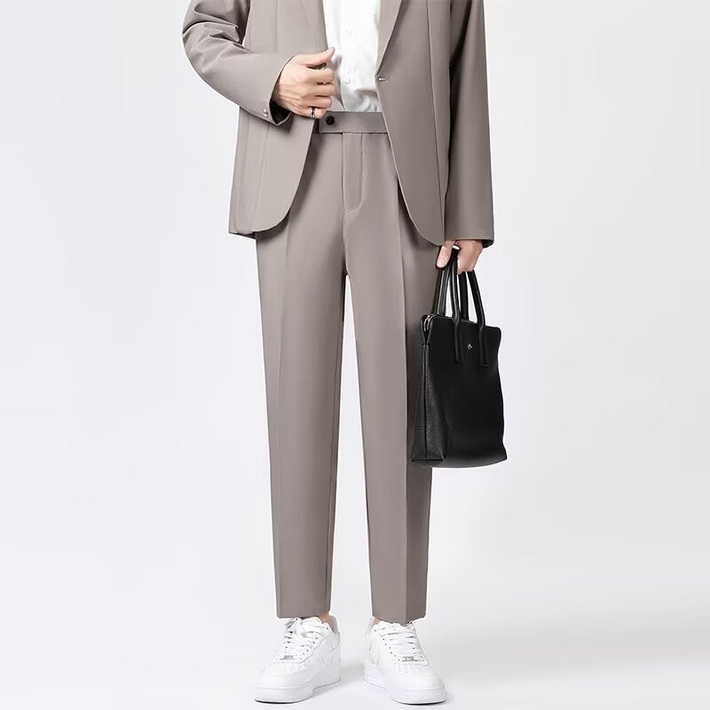 Men's Slim Fit Ankle Trousers