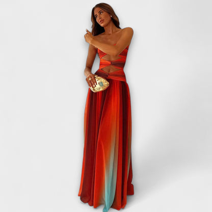 Elegant Sleeveless Long Evening Dress