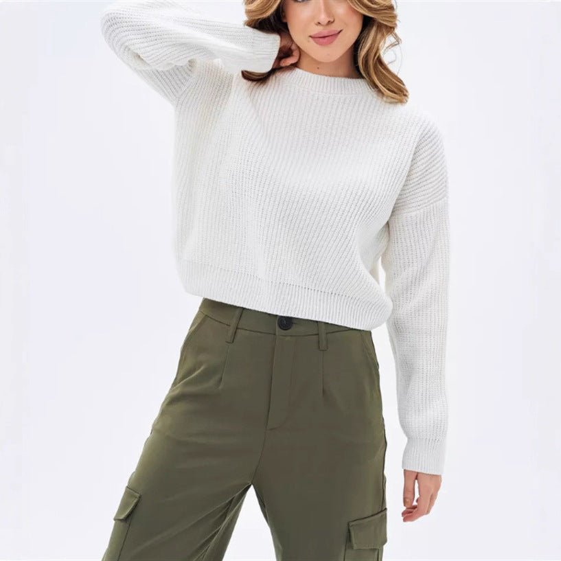 Cozy Large Cable Knit Sweater