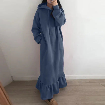 Comfy Women's Oversized Sweatshirt Dress