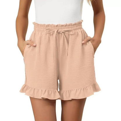 Comfortable Women's Elastic Waist Shorts