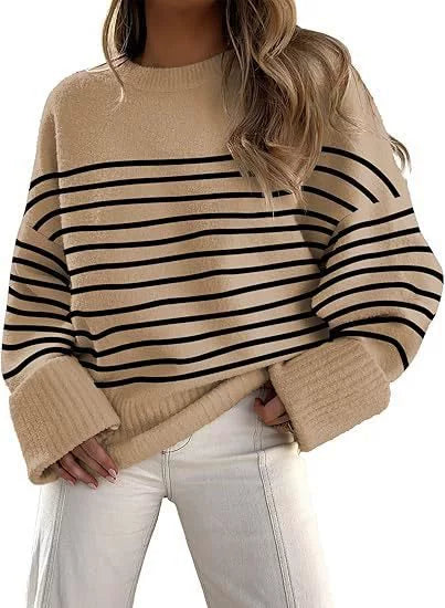 Cozy Oversized Crew Neck Sweater