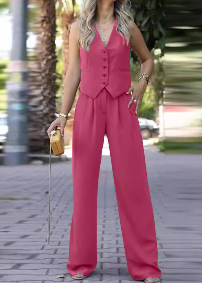 Stylish Women's Vest Suit Jacket Set