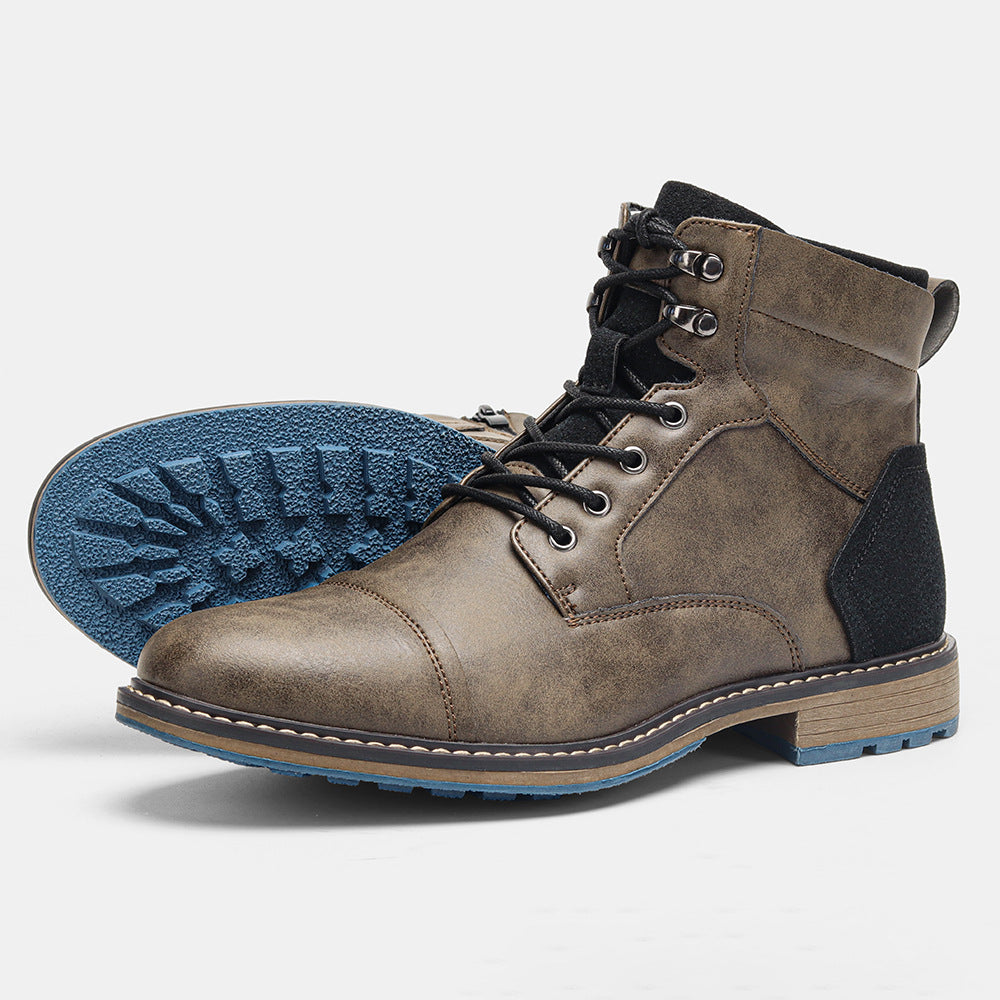 Brown Leather Dress Boot