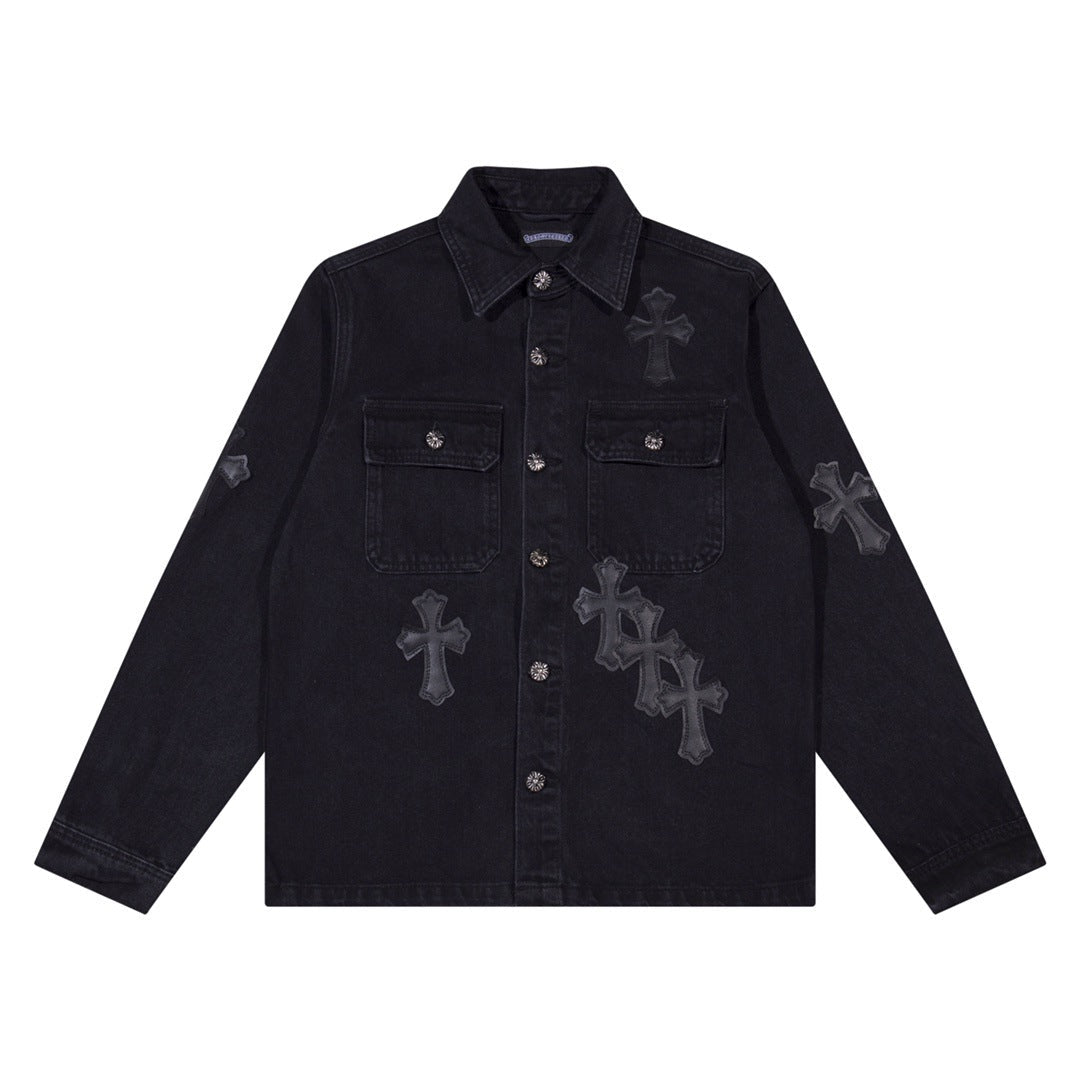 Ripped Blue Jean Jacket - Nocini
