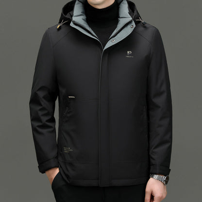 Warm Water Resistant Men's Puffer Jacket
