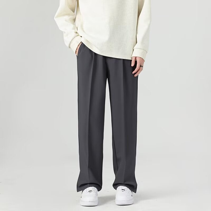 Men's Relaxed Fit Trousers Ankle Length - Nocini
