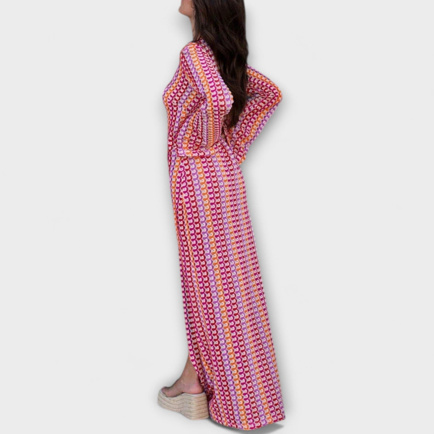 Sunny V-Neck Maxi Dress for Women