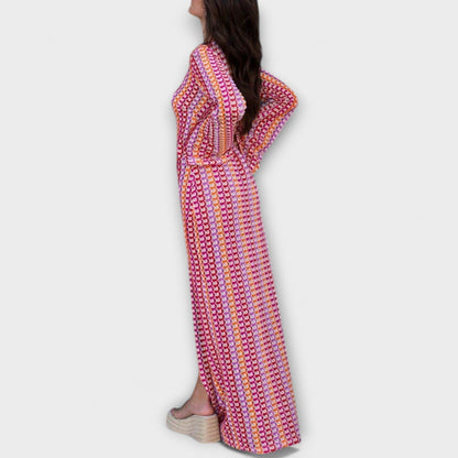Sunny V-Neck Maxi Dress for Women