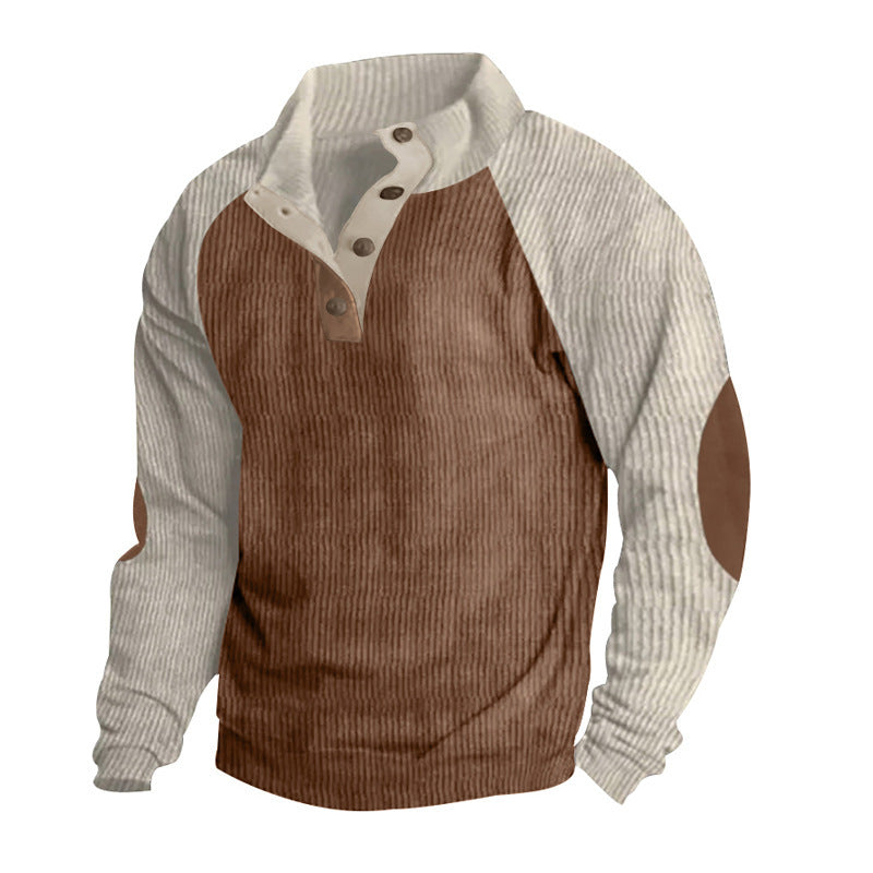Classic Fit Men's Textured Sweatshirt