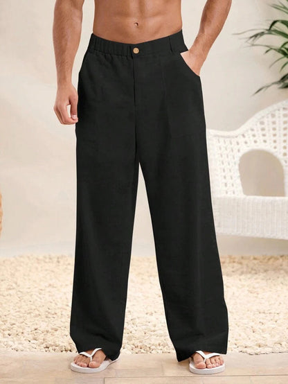 Comfortable Fit Men's Cotton Trousers