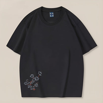 Pink Floral Graphic Tee
