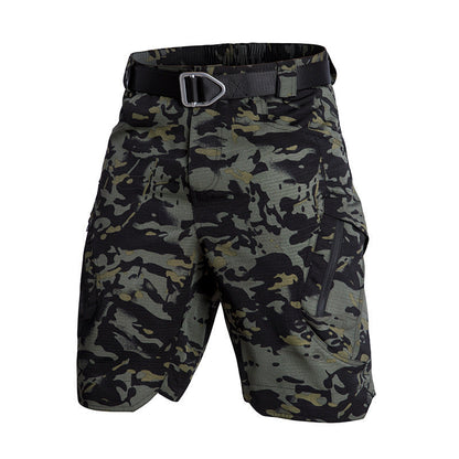 Comfortable Women's Cargo Shorts with Elastic Waistband