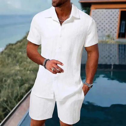 Men's Casual 2 Piece Set Soft Breathable Fabric - Nocini