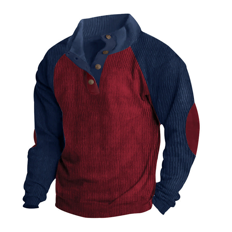 Classic Fit Men's Textured Sweatshirt