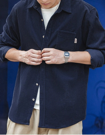 Classic Mens Button Down Flannel Shirt