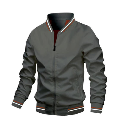 Waterproof Slim Fit Men's Zip Jacket
