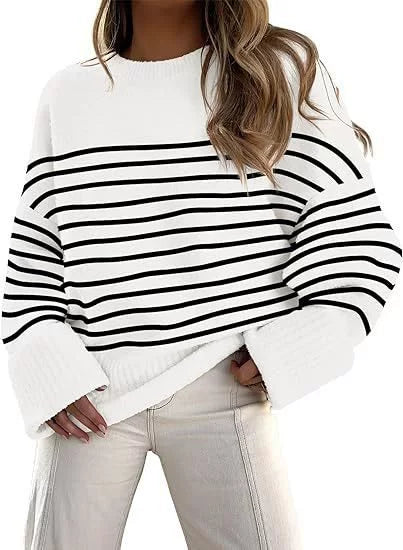 Cozy Oversized Crew Neck Sweater